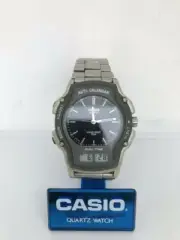 CASIO DUAL TIME AW24D-1EV AUTO CALENDER MEN'S WATCH
