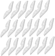 STOBOK 3sets Face Mask Nose Bridge Strip Silicone Protection Prevent Glasses Fogging Accessory 20pcs*3