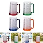 Double Walled Beer Mug Milk Mug Reusable Water Mug for Breakfast Hotel Party