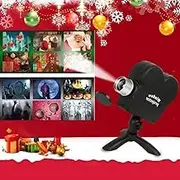 Cross-Border Christmas Halloween Projection lamp Creative Pumpkin Festival Projection Movie Animation ambience Light Projection lamp