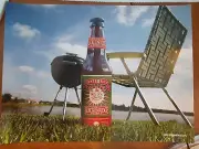 BRECKENRIDGE BREWERY COOKOUT SUMMER BRIGHT ALE BEER POSTER 12" x 18"