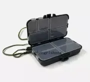 Black Small Fishing Tackle Boxes Tackle Box for Storage Outdoor Fishing Tackle