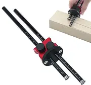 Contour Gauge Tool - Accurate Scribing Tool Metal Scribe Tool,Practical Carpenter Tools, Aluminum Alloy Scribe Tool for Woodworking, Carpenter