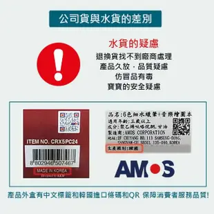 【AMOS 阿摩司】韓國原裝 6色項鍊手鍊串珠DIY玻璃彩繪組