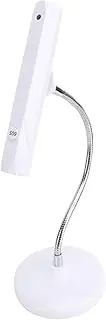 RIZGHWOY Portable Nail Lamp, Rechargeable Magnetic Cordless Nail Dryer with Dual Wavelength Beads, Flexible Gooseneck Hose