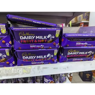 <龍年 限定包裝 >馬來西亞  Cadbury Dairy Milk  可可巧克力 6種口味 160g