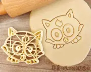 Fire Elemental God Monster Creature Legend Mystic Fantasy Magical Cookie Cutter