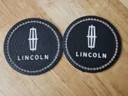 LINCOLN Cup Car Drink Holder Coaster Insert with Bling