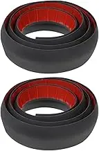 Operitacx 2Rolls Transition Strip for Carpet and Floor Edging Self Adhesive Threshold Trim for Laminate Flooring Smooth Wear Resistant Suitable for Bathroom Living