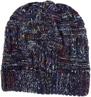 [SHERCHPRY] 1pc Women's Beanie Cable Knit Hat Messy Knit Caps for Women Women’s Hat Womens Hats Caps Ponytail