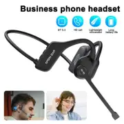 Wireless Trucker Bluetooth Headset w/ Noise-Cancelling Mic Headphones Earphone