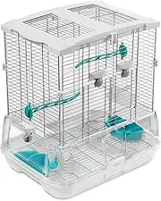 Hari Vision S01 Wire Bird Cage, Bird Home for Budgies, Finches and Canaries, Small