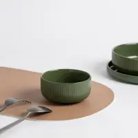 在飛比找蝦皮商城優惠-卡爾森-陶瓷餐具4.5吋碗-墨綠