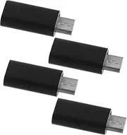 SECFOU 4pcs to Micro USB Durable Converter for Seamless Connectivity Lightweight Phone Accessories for and Daily Use