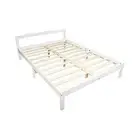 Palermo Double Wooden Bed Frame Home Furniture in White