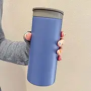 Vacuum InsulatedTravel FlaskDouble Layer Stainless Steel Leak-Proof Insulation Cup Ladies Vacuum Bottle Travel Cup (Color : Natural, Size : One Size) (Color : C, Size : One Size)
