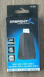 Sabrent Mini USB 3.0 Micro SD and SD Card Reader (CR-UMSS)