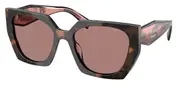 Prada PR 15WSF Asian Fit 23A60B Women’s Sunglasses Tortoiseshell Size 55