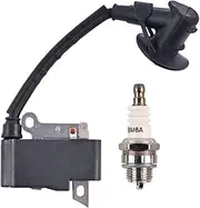 Ignition Coil with Spark Plug 1130 400 1308 1130-400-1308 11304001308 for Stihl Chainsaw MS170 2-Mix MS180 2-Mix