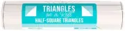 Half-Square Triangles On A Roll -50' 3" Finished Size (Pack of 1)