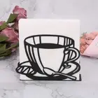 Black Napkin Holder Coffee Standing Napkin Dispenser Holders for Paper Table