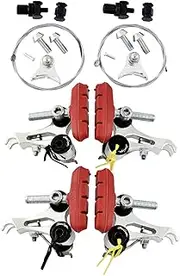 GC 999 Cyclocross Cantilever Brake Set (Front & Rear), Silver, DP2566