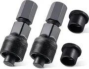 Skylety Crank Remover Bicycle Crank Puller Bike Crankset Crank Arm Puller Compact Crank Puller Cycling Power Pull Crank Pulley Tool Repair Maintenance Remover for Bikes (2 Pieces)