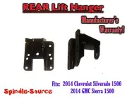 1"-2" Rear Lift Hanger Flip Kit FOR 2014 - 2018 Chevy Silverado GMC Sierra 1500