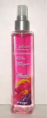 NEW Calgon Refreshing Body Mist Spray BERRY RAVISHING 8 oz DISCONTINUED RARE Cap