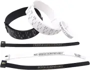 4PCS Ring Sizer Measuring Tool Finger Size Measuring Set and 2PCS Bangle Gauge