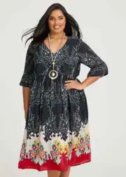 ts Taking Shape Dress Size 20 Natural Slama Tier style NWT