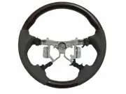 HILUX N70 2012-2014 STEERING WHEEL OE BROWN WOOD GRAY for TOYOTA