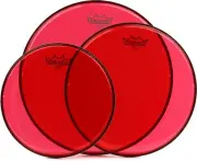 Remo Emperor Colortone 3-pc Tom Pack - 10"/12"/14" - Red