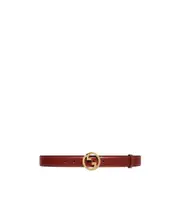 Blondie Interlocking-G belt 100,90,70,95,75,65 Ruby red