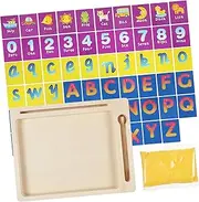 ERINGOGO Writing Tray for Boys and Girls Montessori Writing Tray Preschool Learning Activities