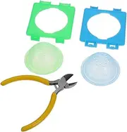 Toddmomy 1 Set Hamster Tunnel Tube Connector Replaceable End Caps Repair Parts for Hamster Tunnels DIY Layout for Pets Encourages Activity Prevents Escapes