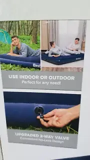 Bestway Queen Air Mattress / NEW IN BOX / Traditional Coil Beam System