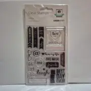 Kaisercraft "Polaroid" - Clear Stamps - Crafts Scrapbooking
