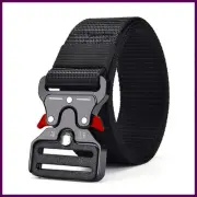 Metal Buckle Men's Belt Army Outdoor Hunting Tactical Multi Function Combat