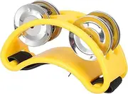 Milisten Foot Jingle Bells Tambourine Durable Musical for Stage Performances Enhances Coordination Attention for Parties and Classroom Activities