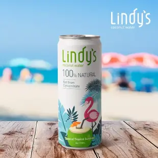 【Lindy’s】100%原味椰子水310mlx24入