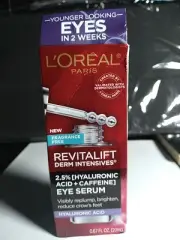 L’Oréal Revitalift Derm Intensives Eye Serum 2.5% Hyaluronic Acid + Caffeine NIB