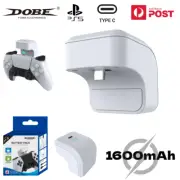 DOBE PS5 Controller Charger Portable Wireless Gamepad Fast Charging 1600mAh AU