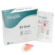 Ferris PolyMem Shapes #3 Oval PolyMeric Membrane Dressing - Box of 20