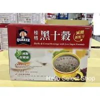 在飛比找蝦皮購物優惠-⟡Helio Shop⟡ 桂格 減糖黑十穀 38公克 X 5