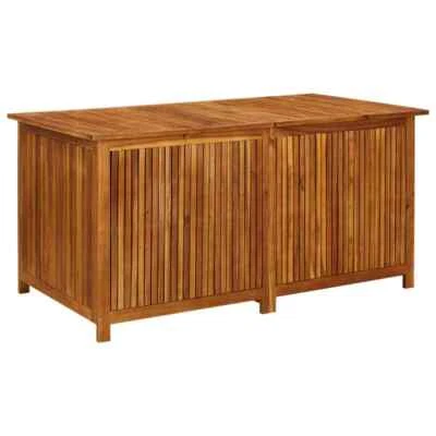 vidaXL Garden Storage Box 150x80x75 cm Solid Wood Acacia