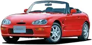 Aoshima Bunka Kyozai 1/24 The Model Car Series No. 40 Suzuki EA11R Cappuccino 1991 Plastic Model