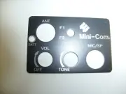 Wison Mini Com 2 way Radio Parts : NOS : small FACEPLATE