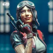 Gentle Giant Star Wars Comic Doctor Aphra Sixth Scale Bust Brand New In Stock