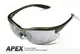 【【蘋果戶外】】APEX 610 灰 台製 polarized 抗UV400 寶麗來偏光鏡片 運動型太陽眼鏡 可加購近視鏡框 附原廠盒、擦拭布(袋)